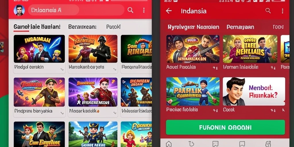 Tampilan antarmuka yang ramah pengguna dan menarik.