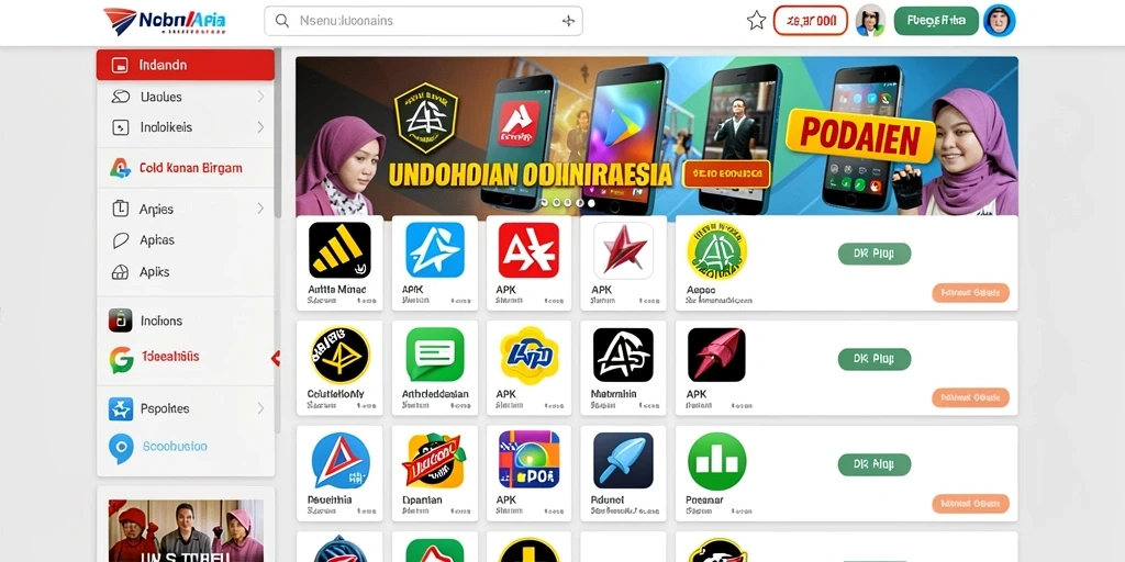 Antarmuka aplikasi yang user-friendly dan menarik.