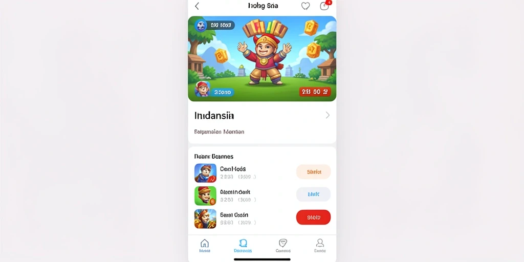 Tampilan antarmuka utama yang menarik dan mudah digunakan.