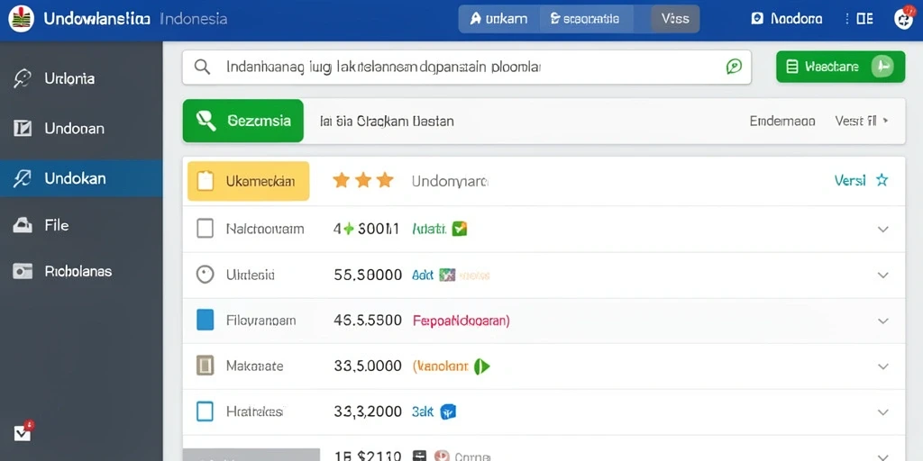Antarmuka yang menarik dan mudah dinavigasi.