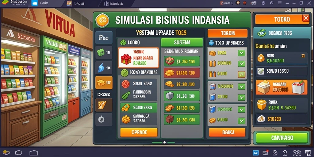 Tampilan antarmuka menarik yang mudah digunakan.
