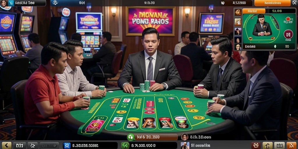 Screenshot menunjukkan karakter utama dalam sebuah misi.